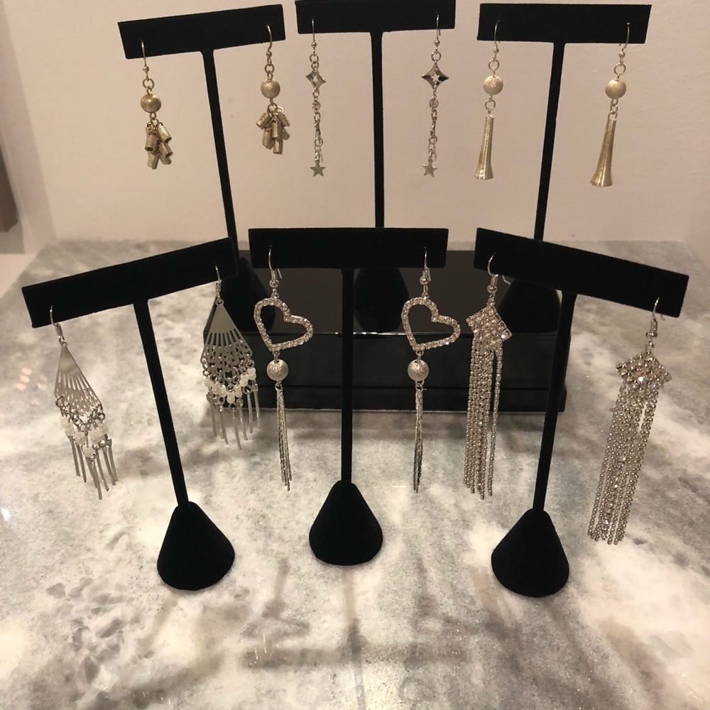 6 Pairs Of Brand New Earrings